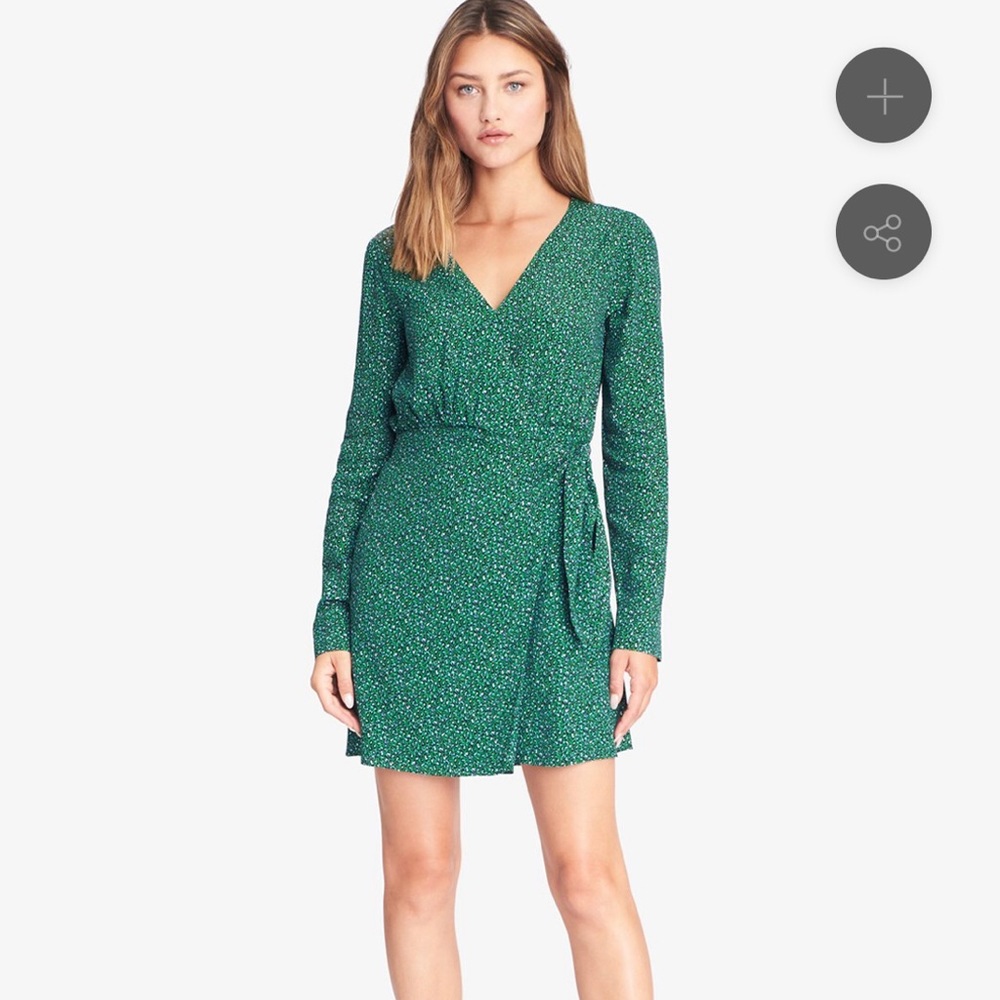 Sanctuary Stay the Night Wrap in Emerald Cheetah
